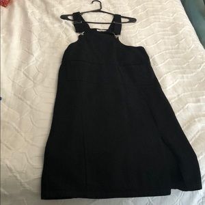 Cute denim black overall jumper.